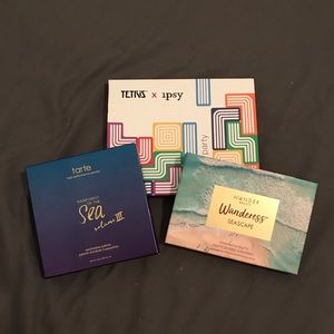 Bundle of 3 BNIB Palettes Wander Beauty Tarte